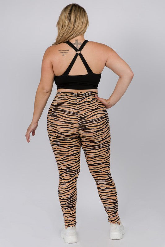 Tiger Print Leggings