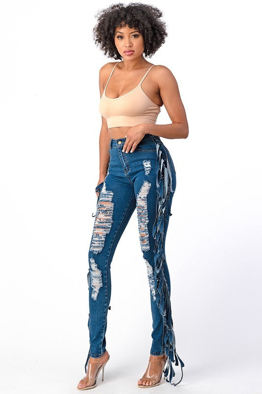 Love Me Some Fringe Denim