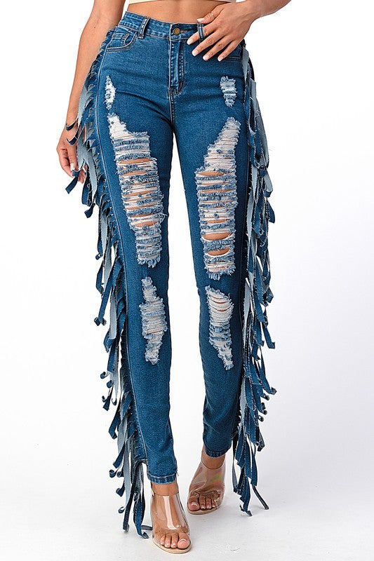 Love Me Some Fringe Denim