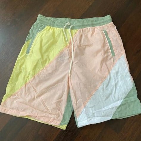 Color Block Shorts
