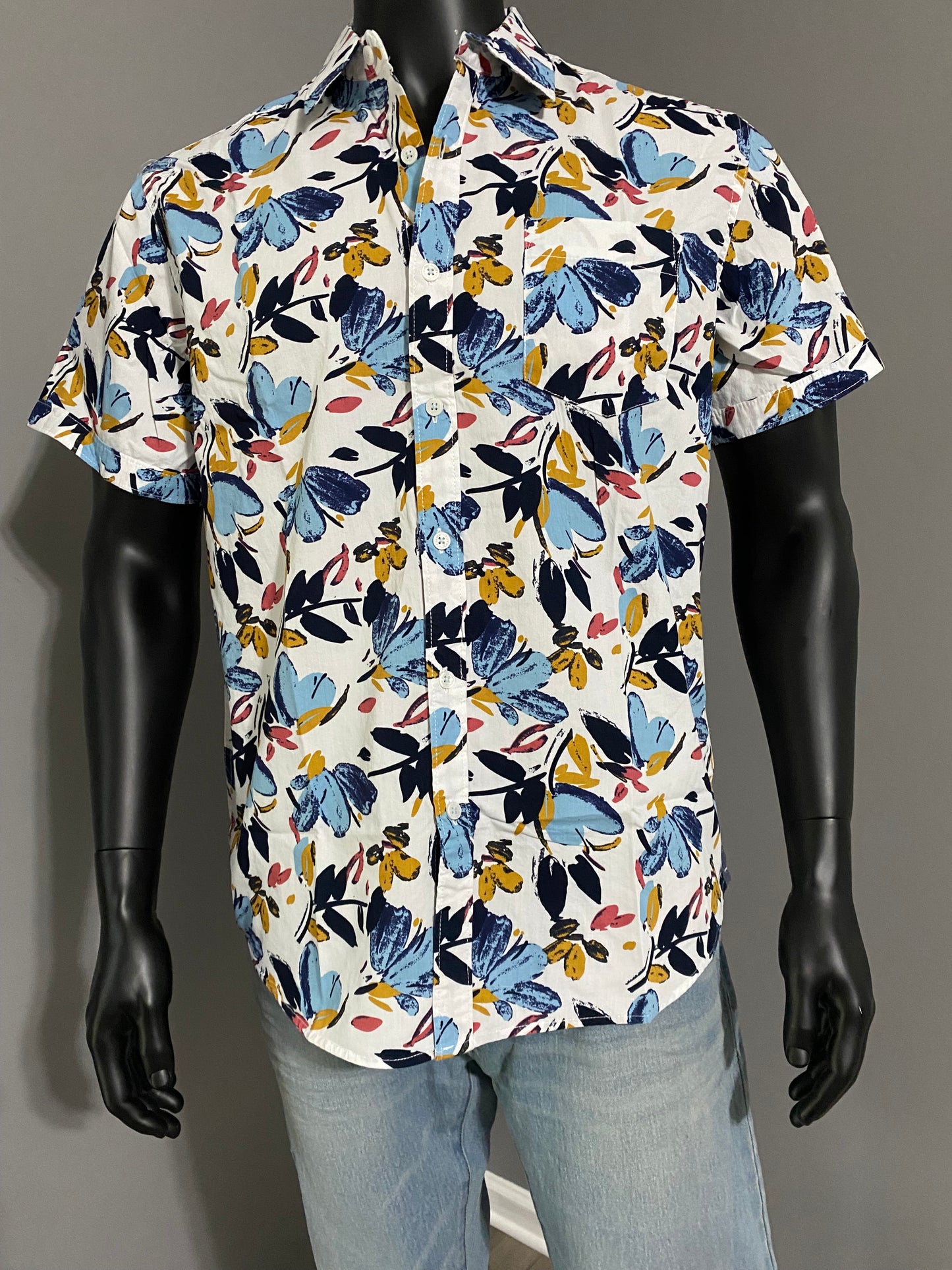 Flower Bomb Button Up