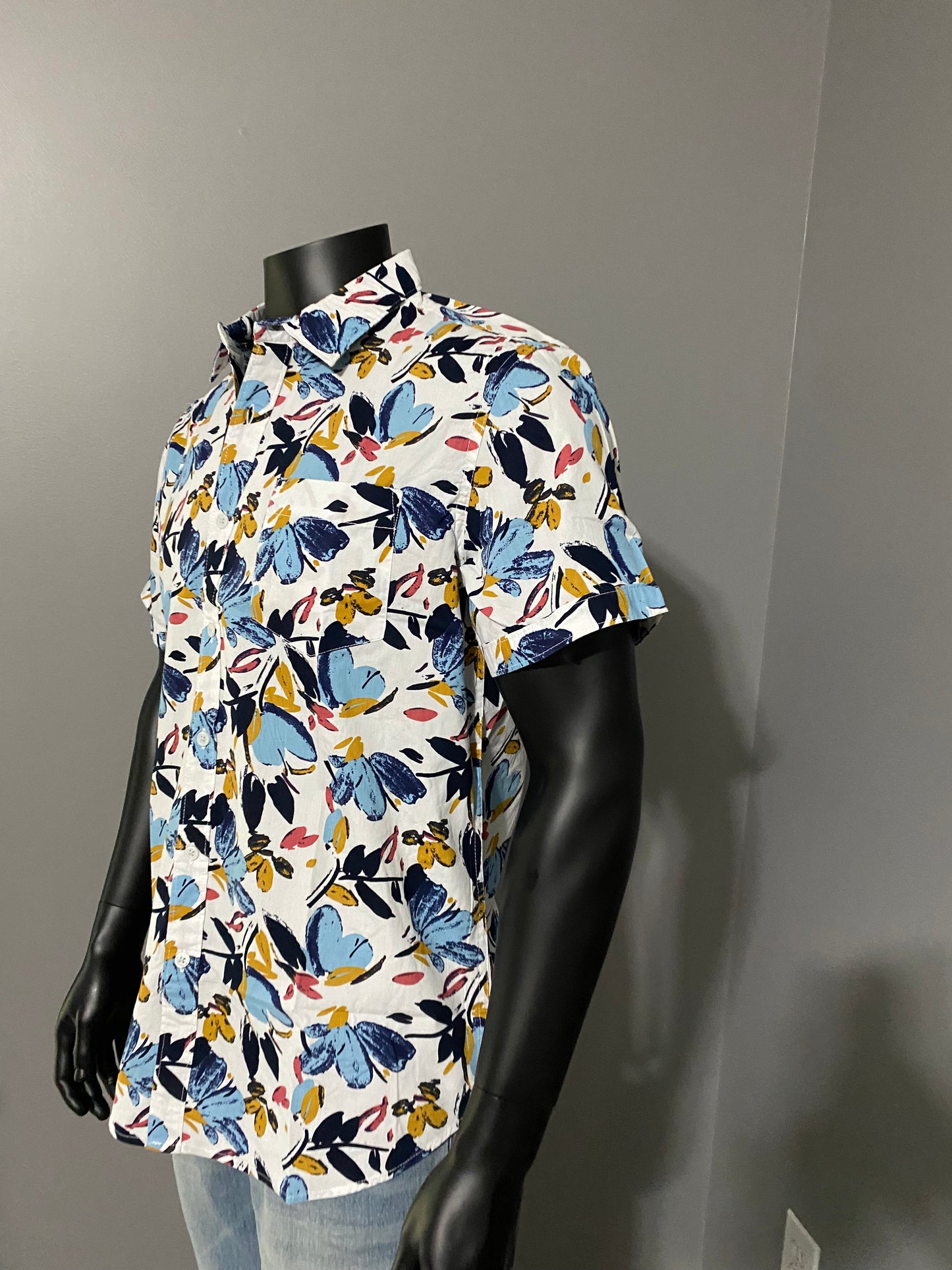 Flower Bomb Button Up