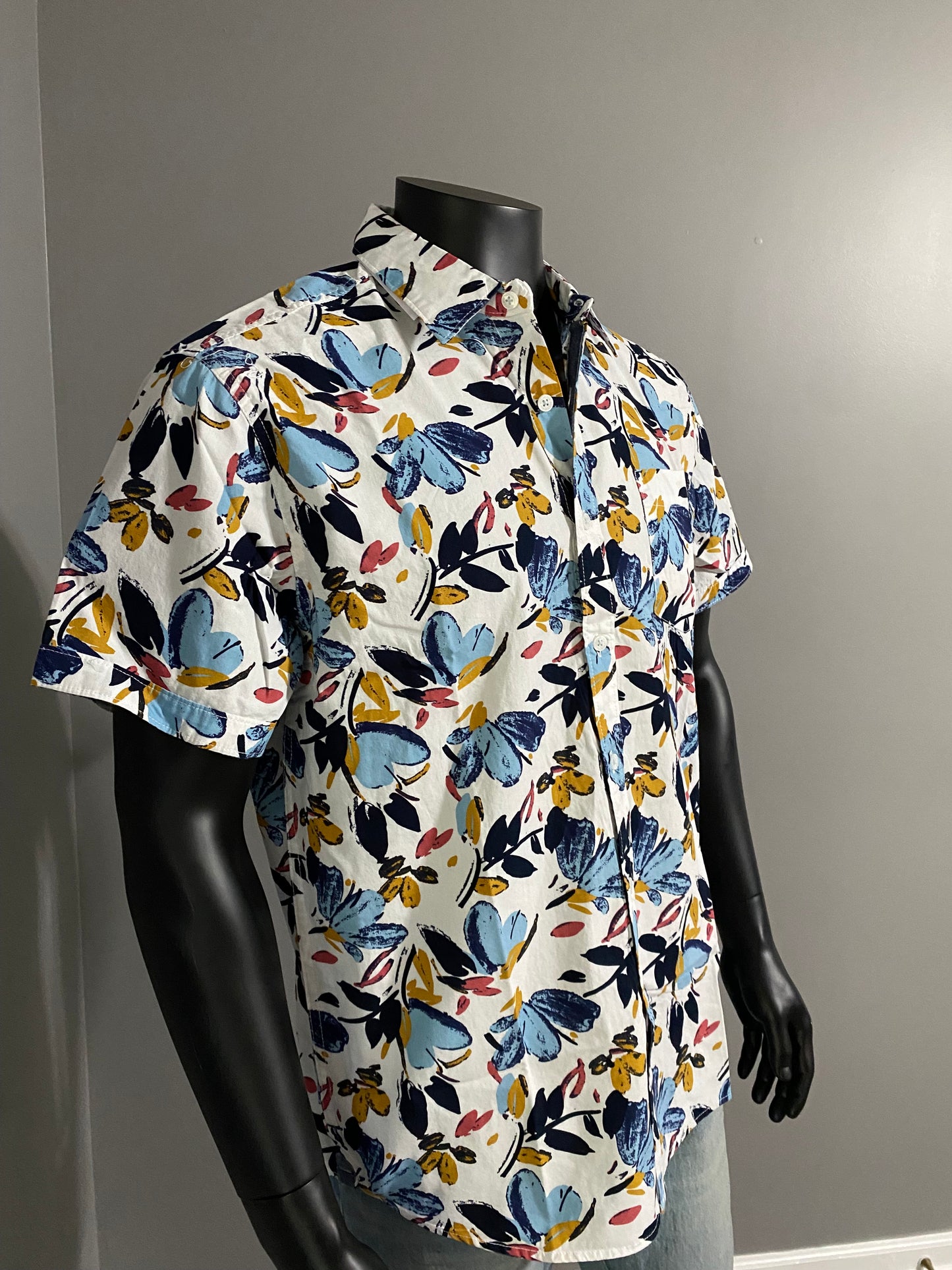 Flower Bomb Button Up