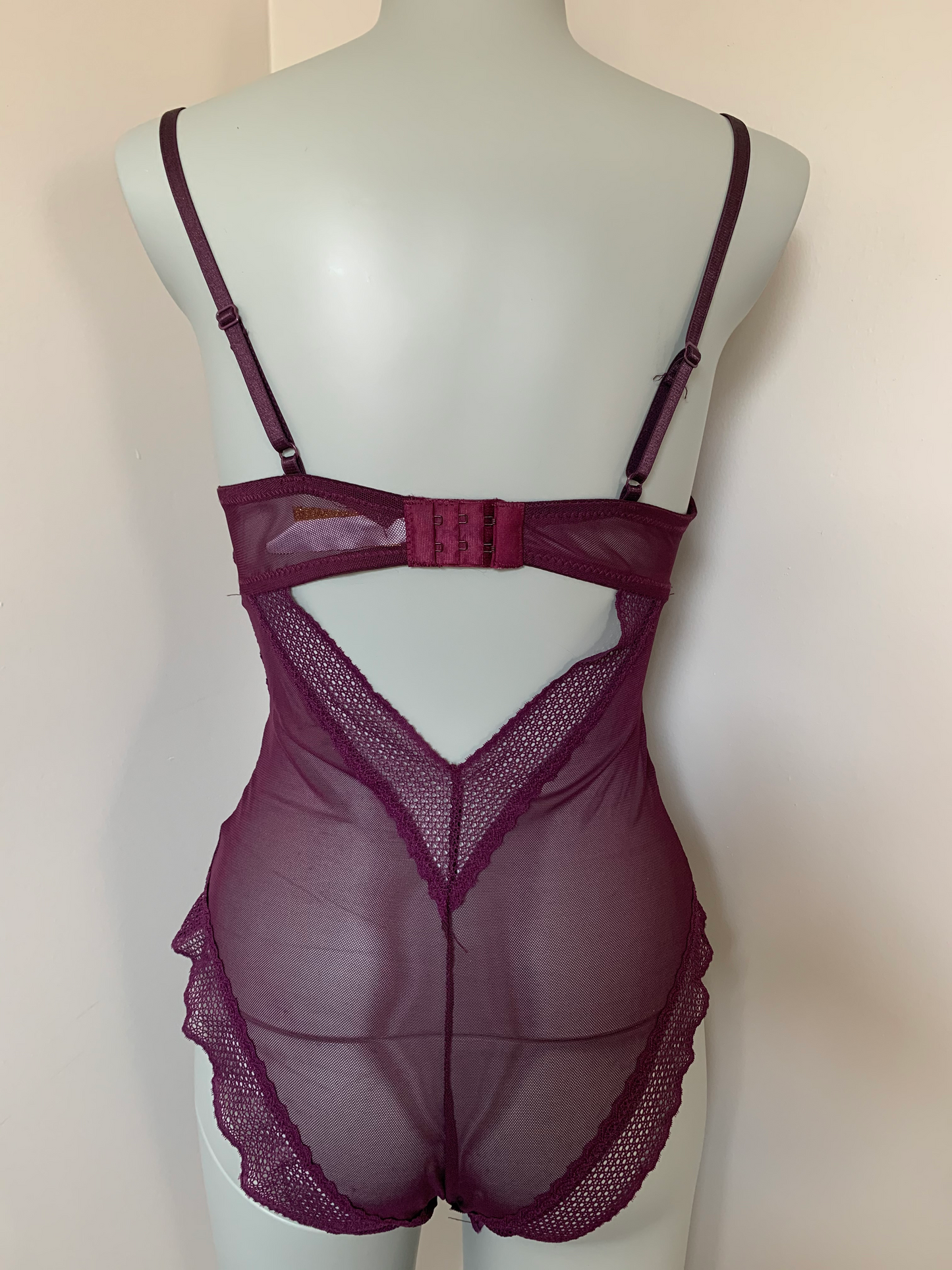 Lace Plum Bodysuit