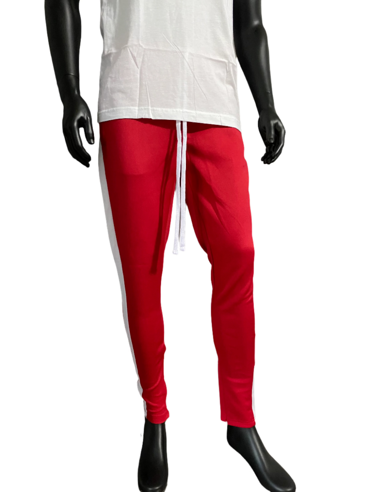 Rebel Minds Track Pants Red/White