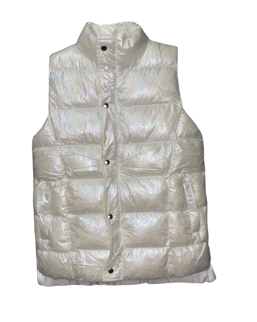 BUBBLE VEST WHITE