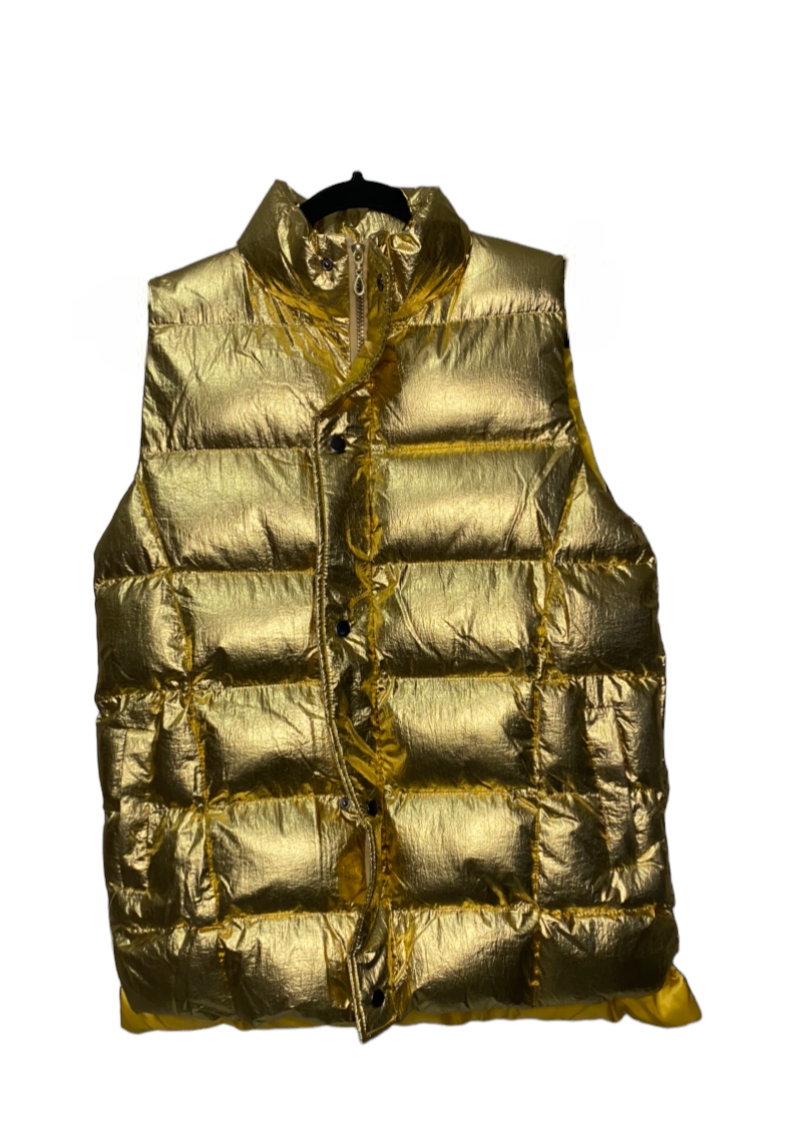 BUBBLE VEST GOLD