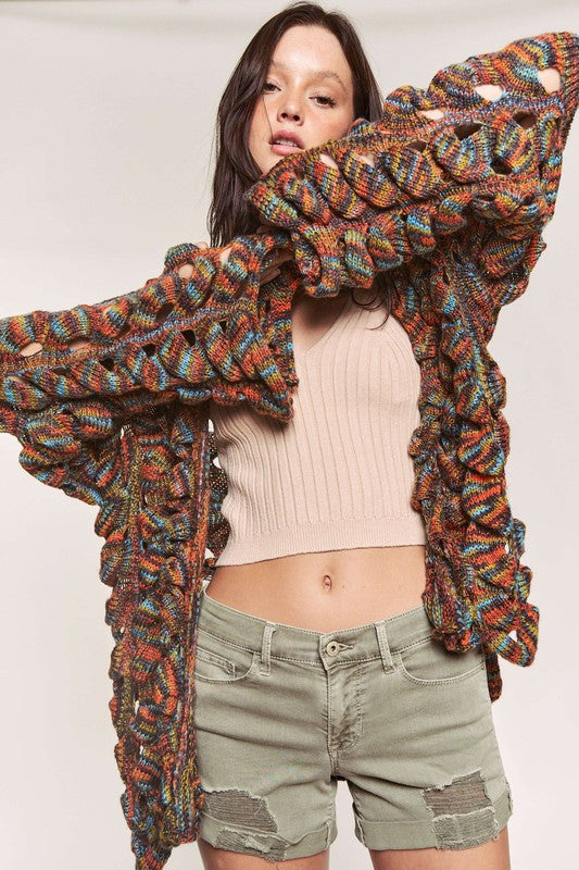 Multi Color Cardigan